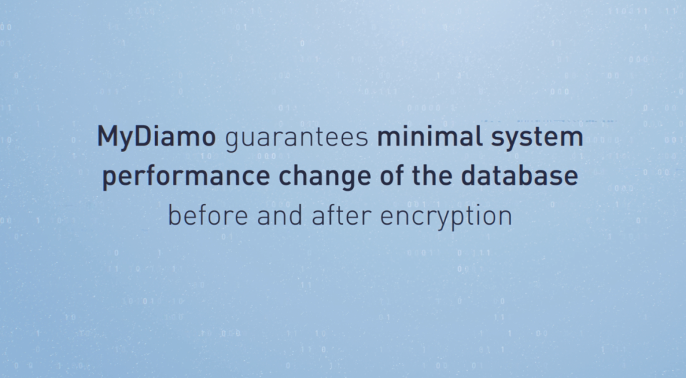 screenshot of MyDiamo