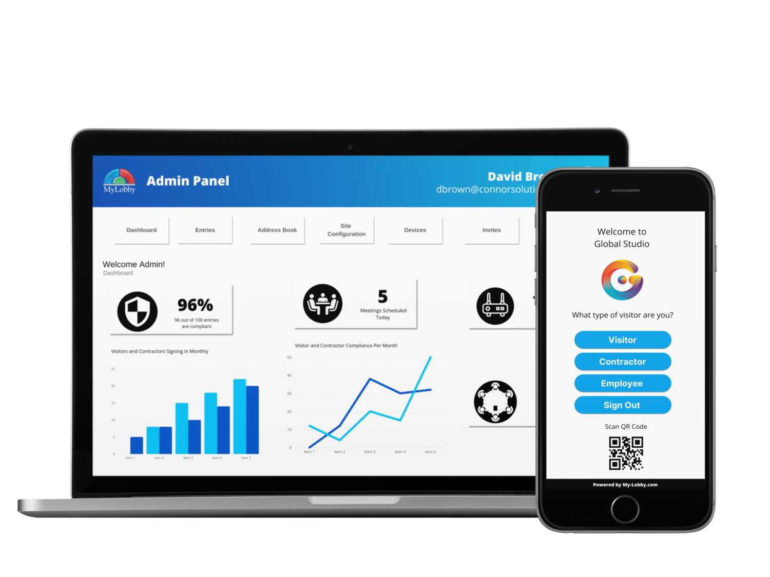 screenshot of MyLobby