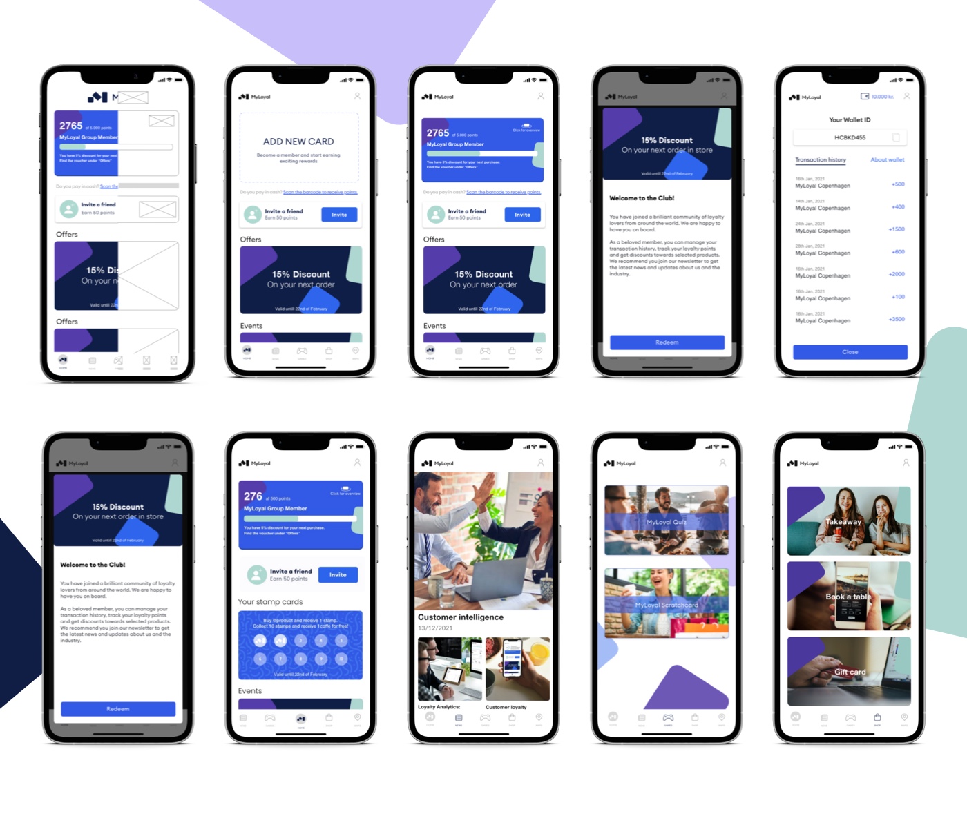 screenshot of MyLoyal