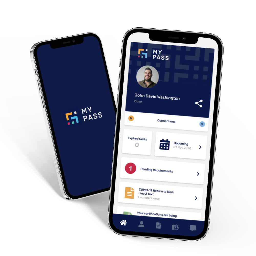 screenshot of MyPass
