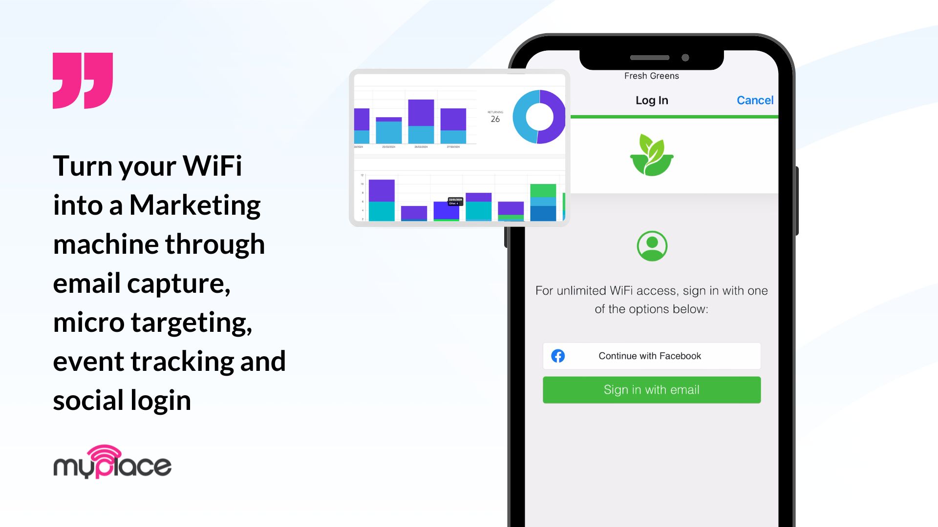 screenshot of MyPlace