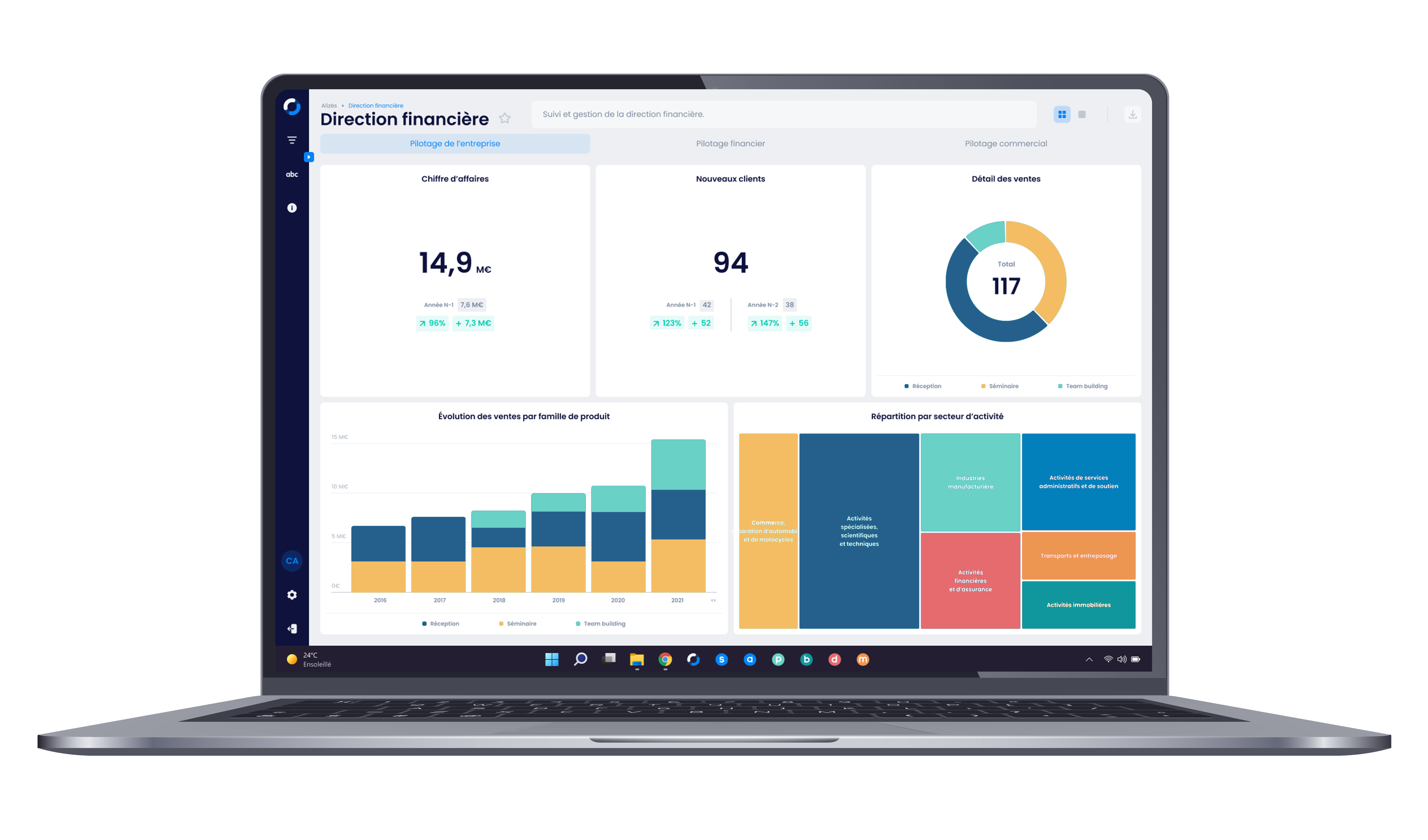screenshot of MyReport