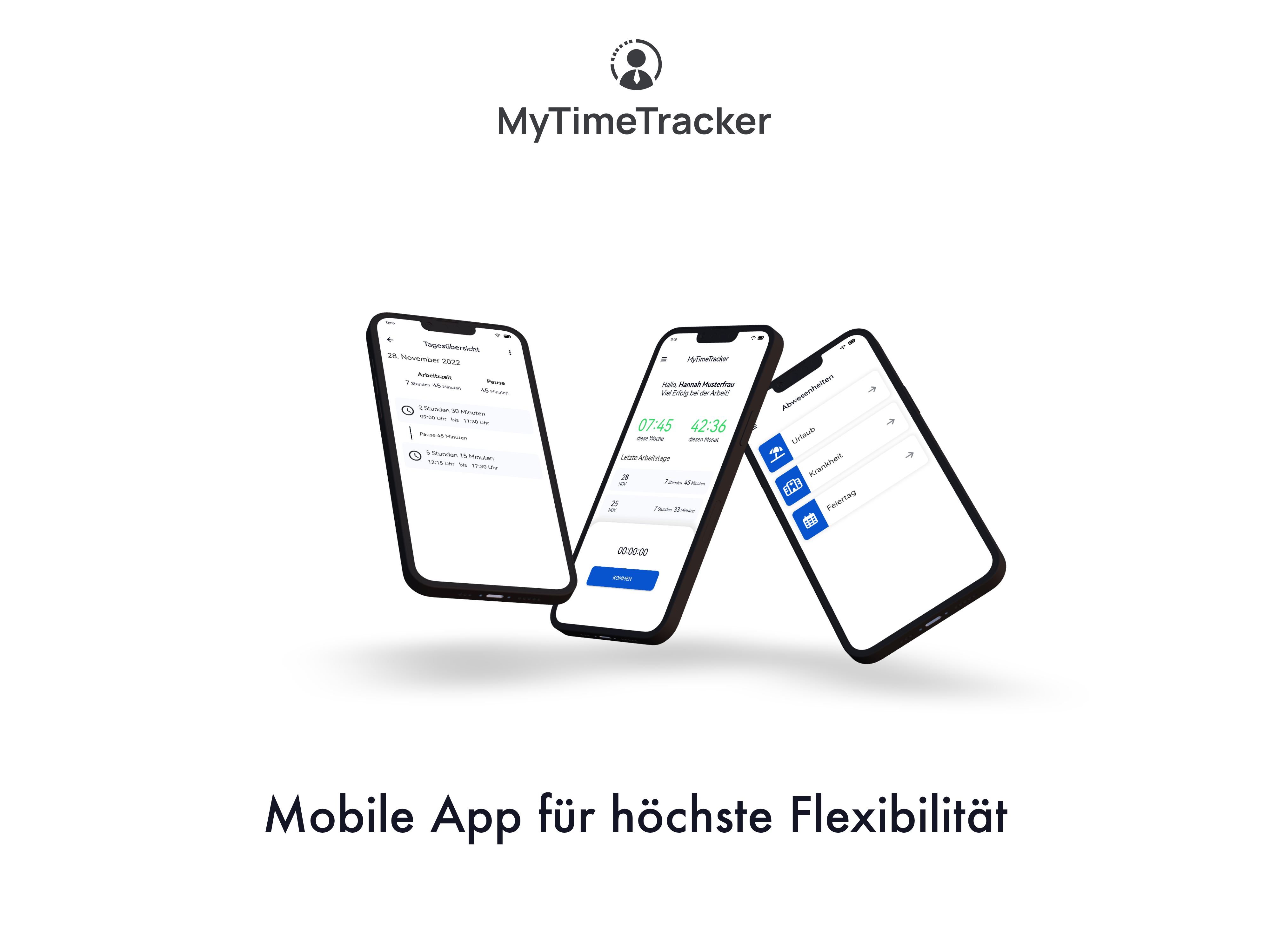 screenshot of MyTimeTracker