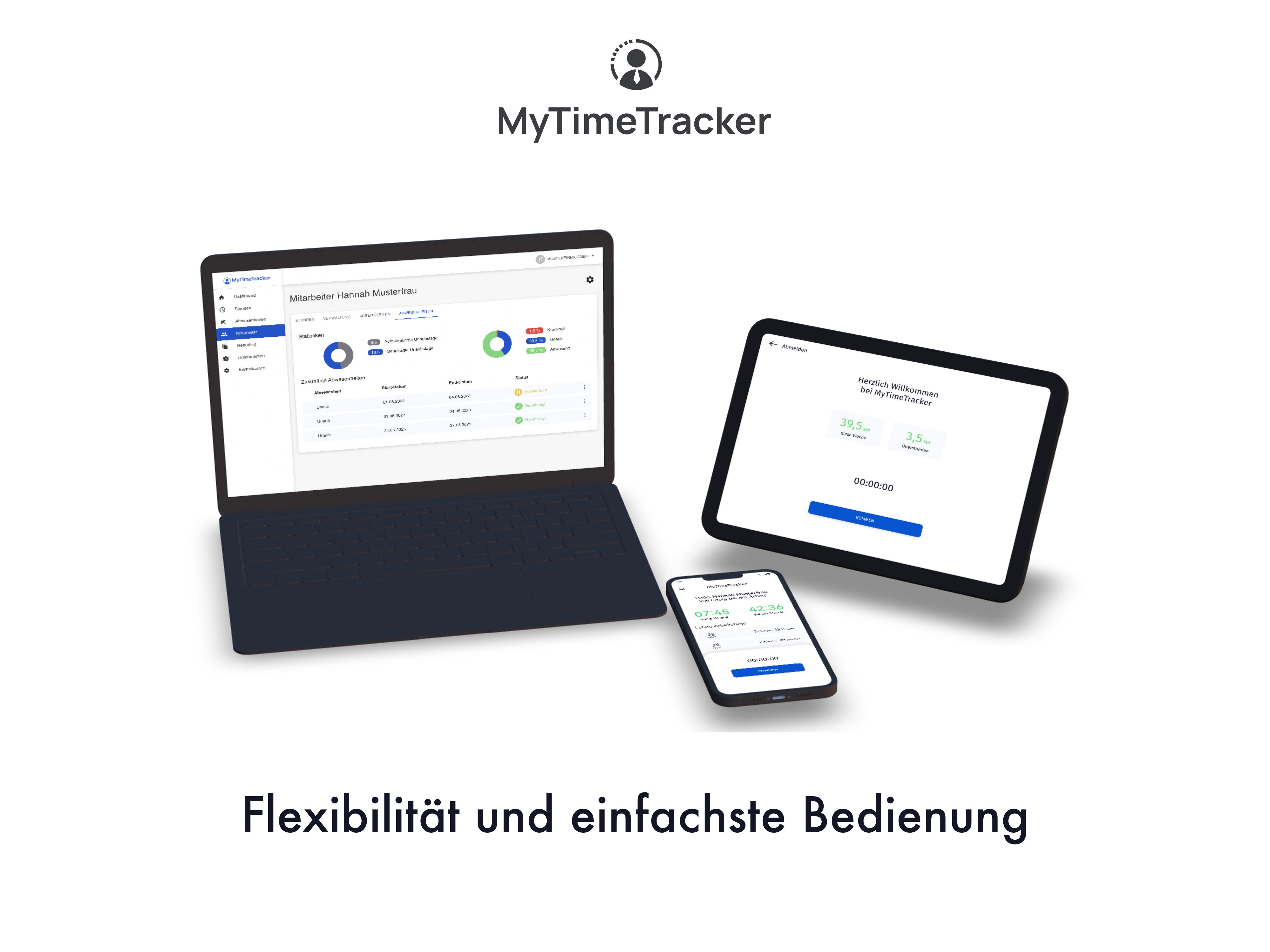 screenshot of MyTimeTracker