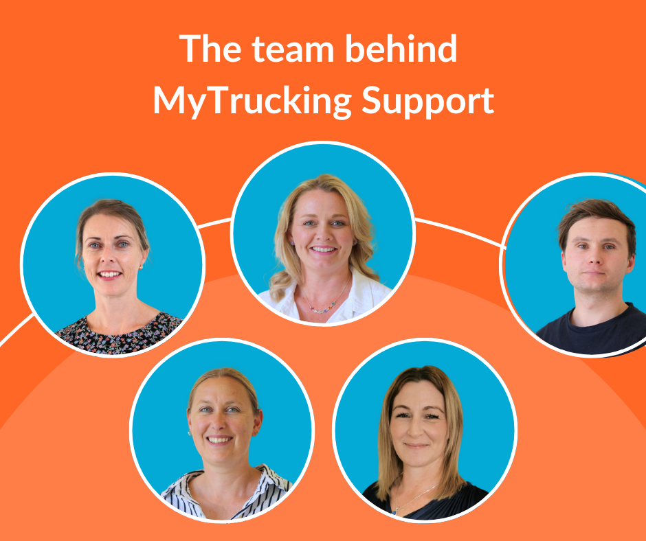 screenshot of MyTrucking