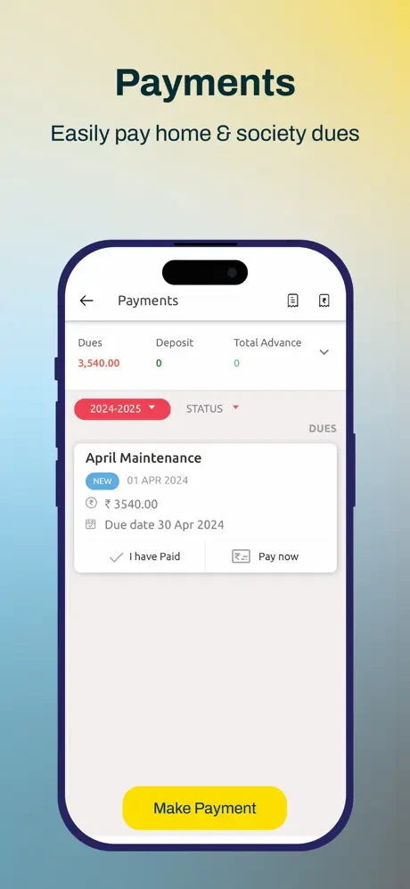 screenshot of Mygate