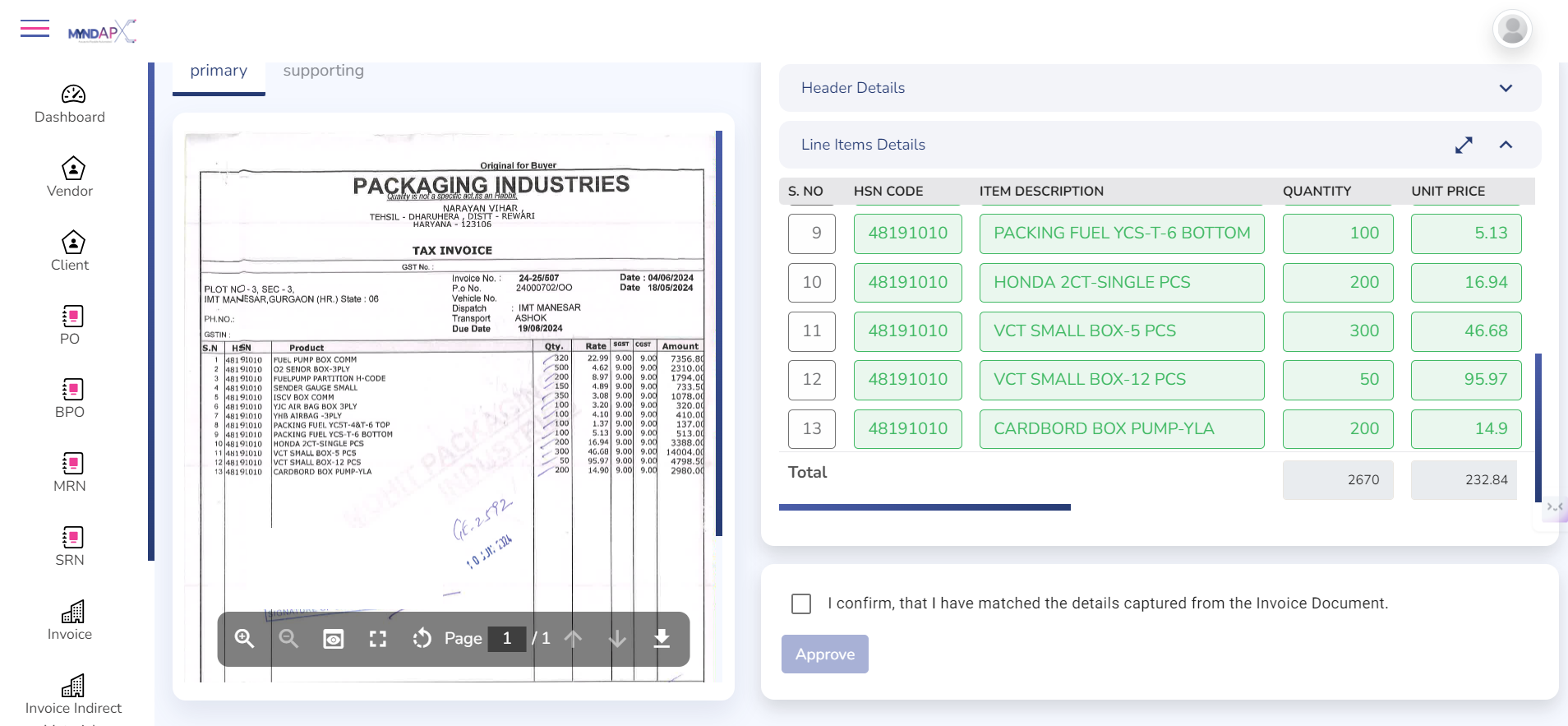 screenshot of MyndAPX