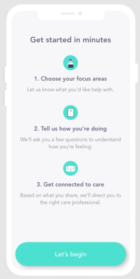 screenshot of Myndlift