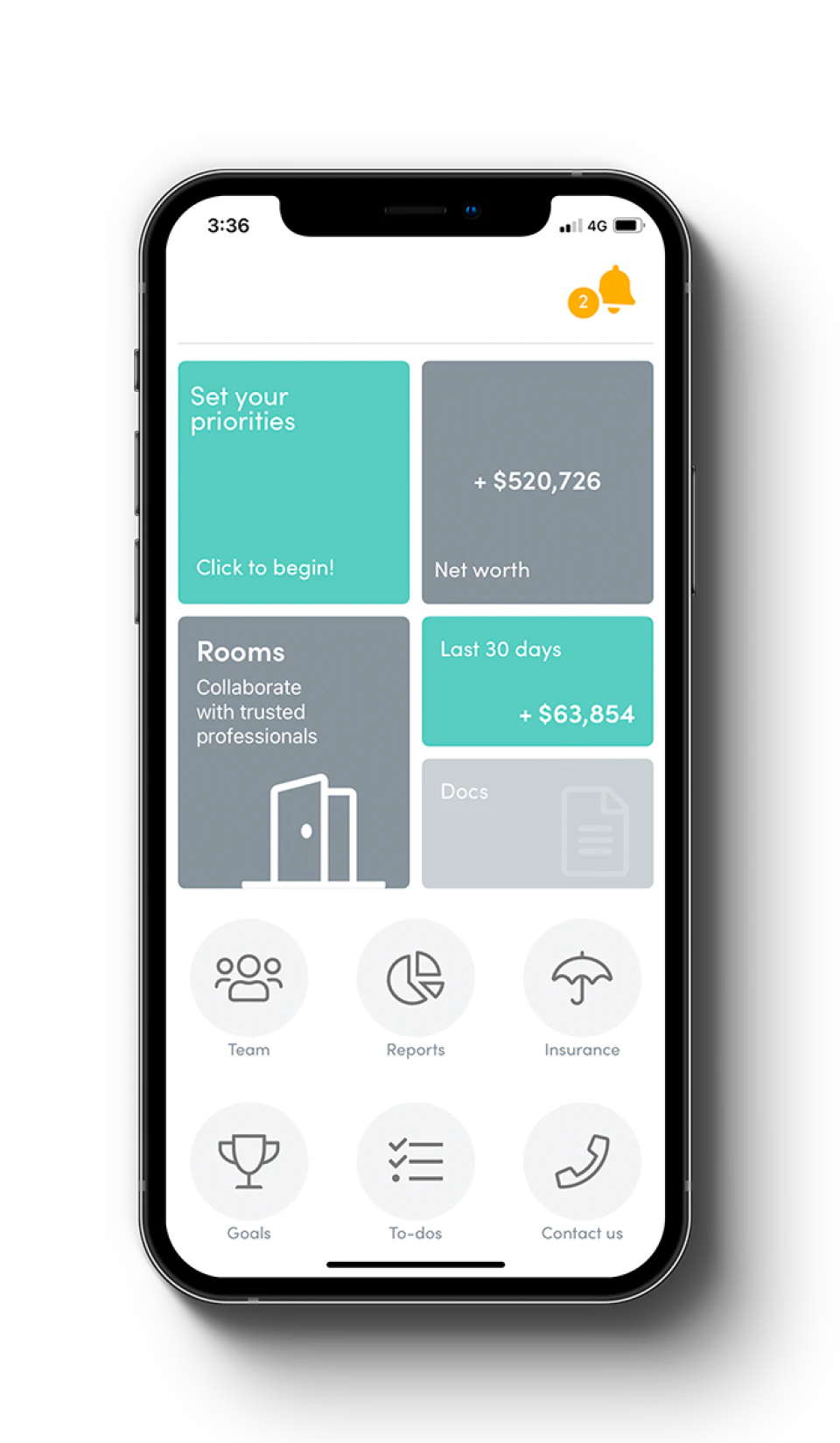 screenshot of Myprosperity