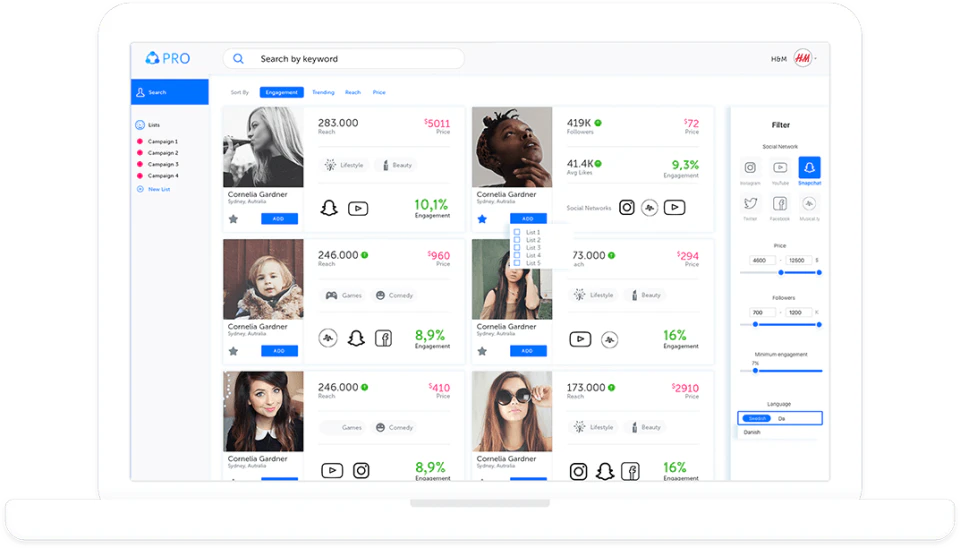 screenshot of Mysocial