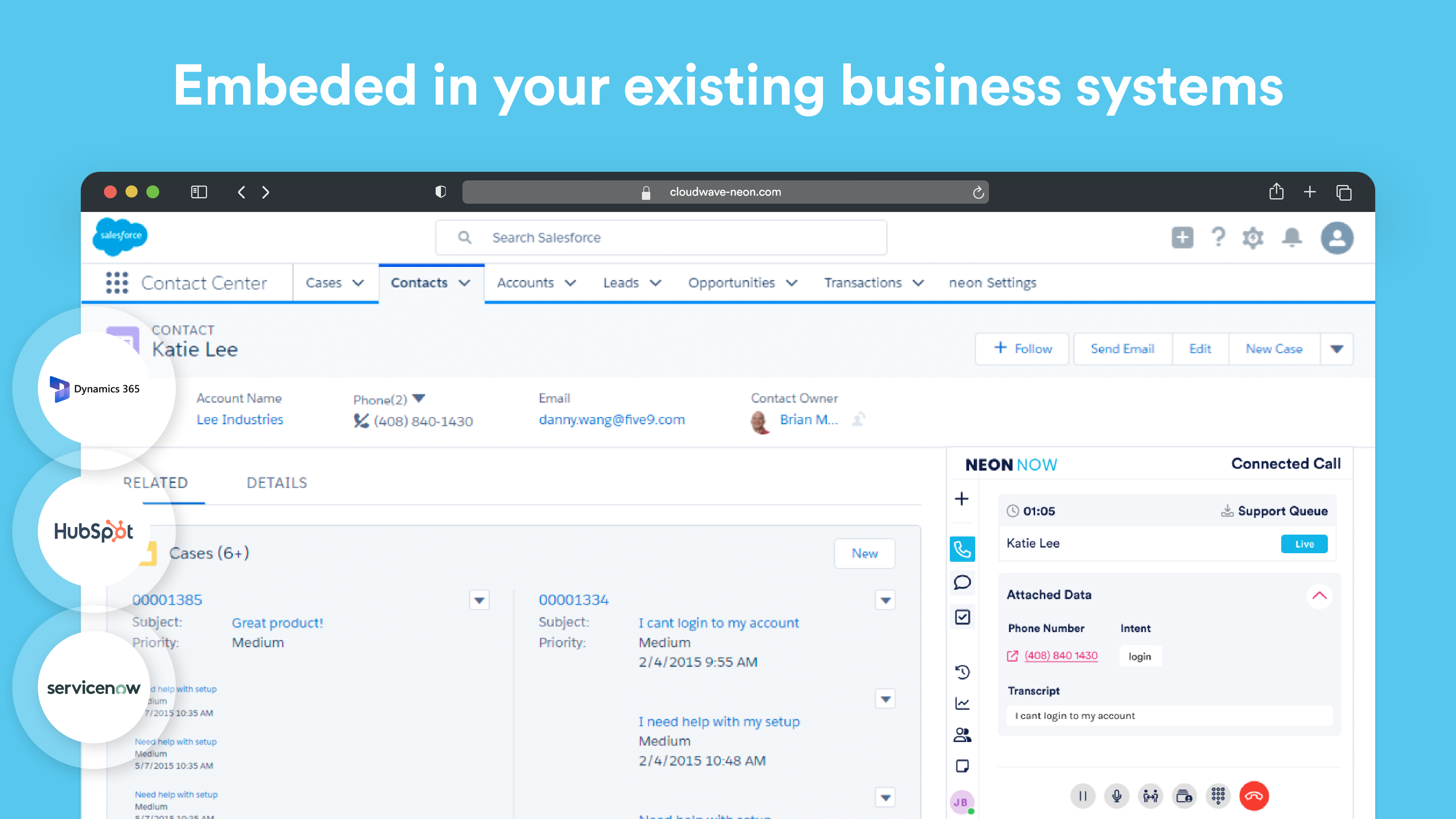 screenshot of NEONNOW