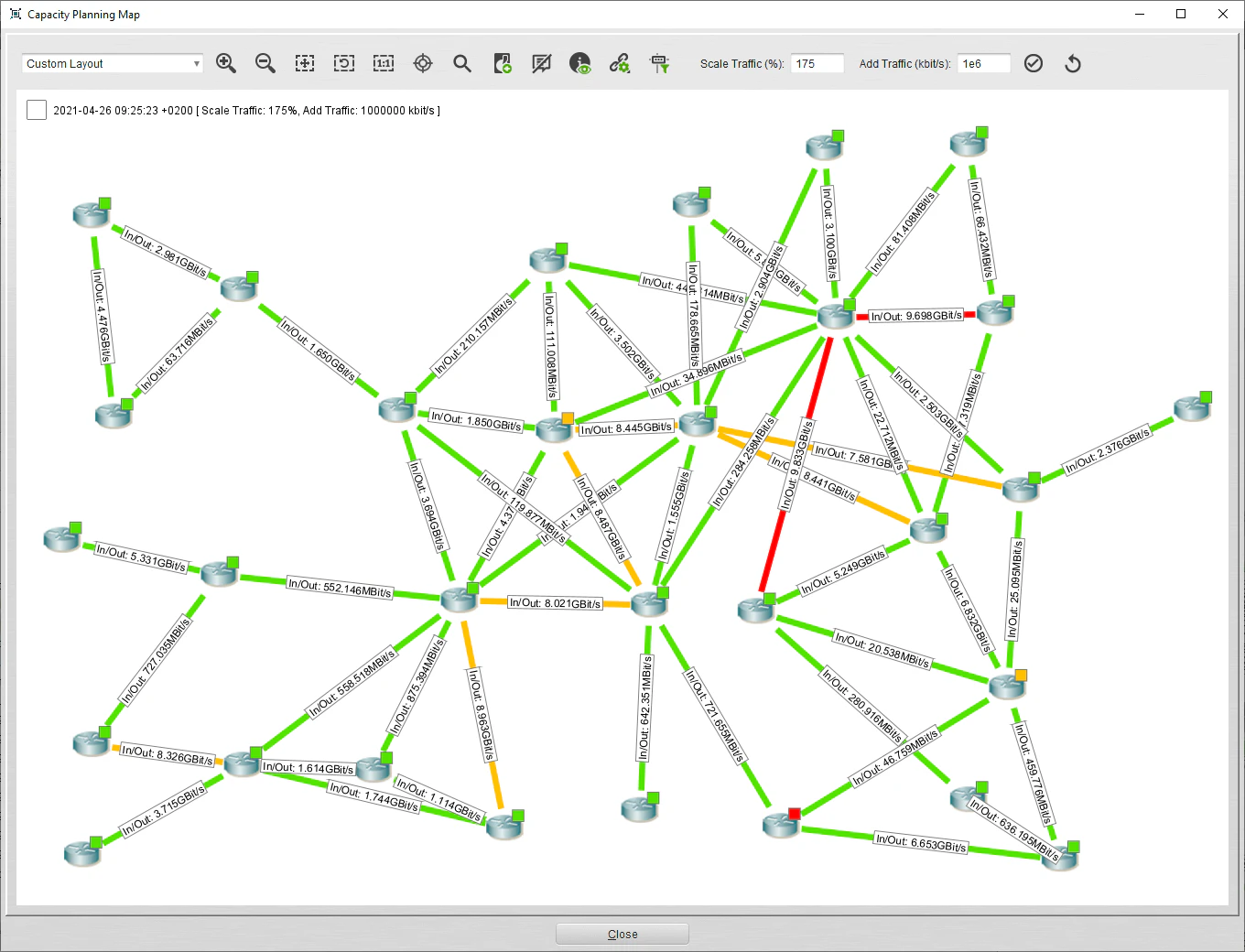 screenshot of NMSaaS