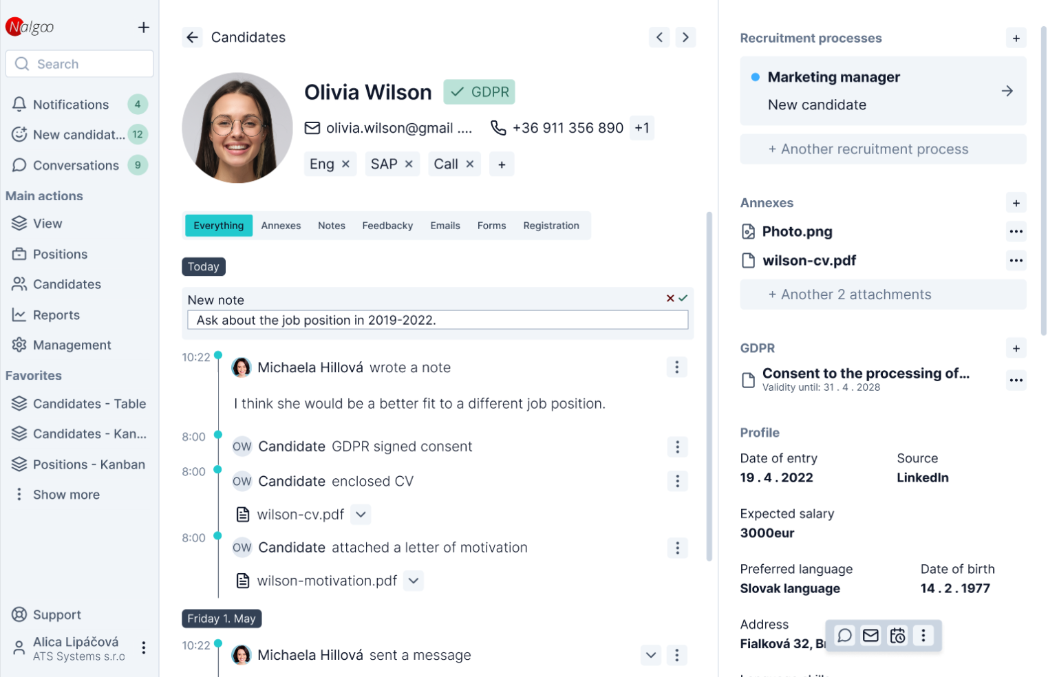 screenshot of Nalgoo