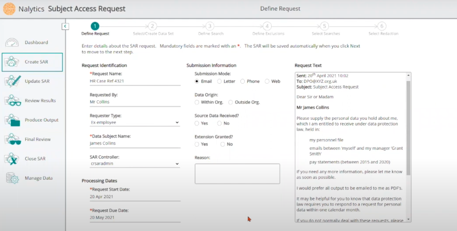 screenshot of Nalytics