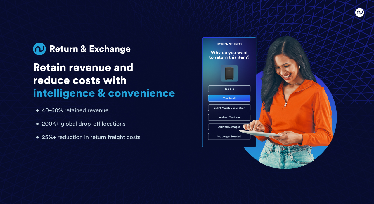 screenshot of Narvar