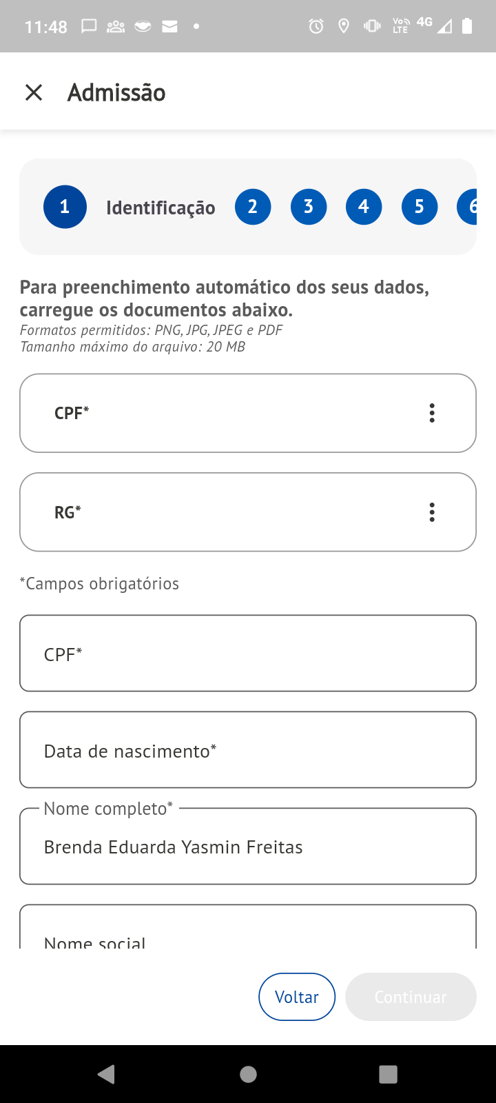 screenshot of Nasajon