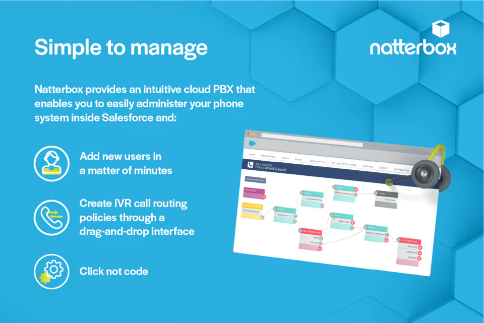 screenshot of Natterbox