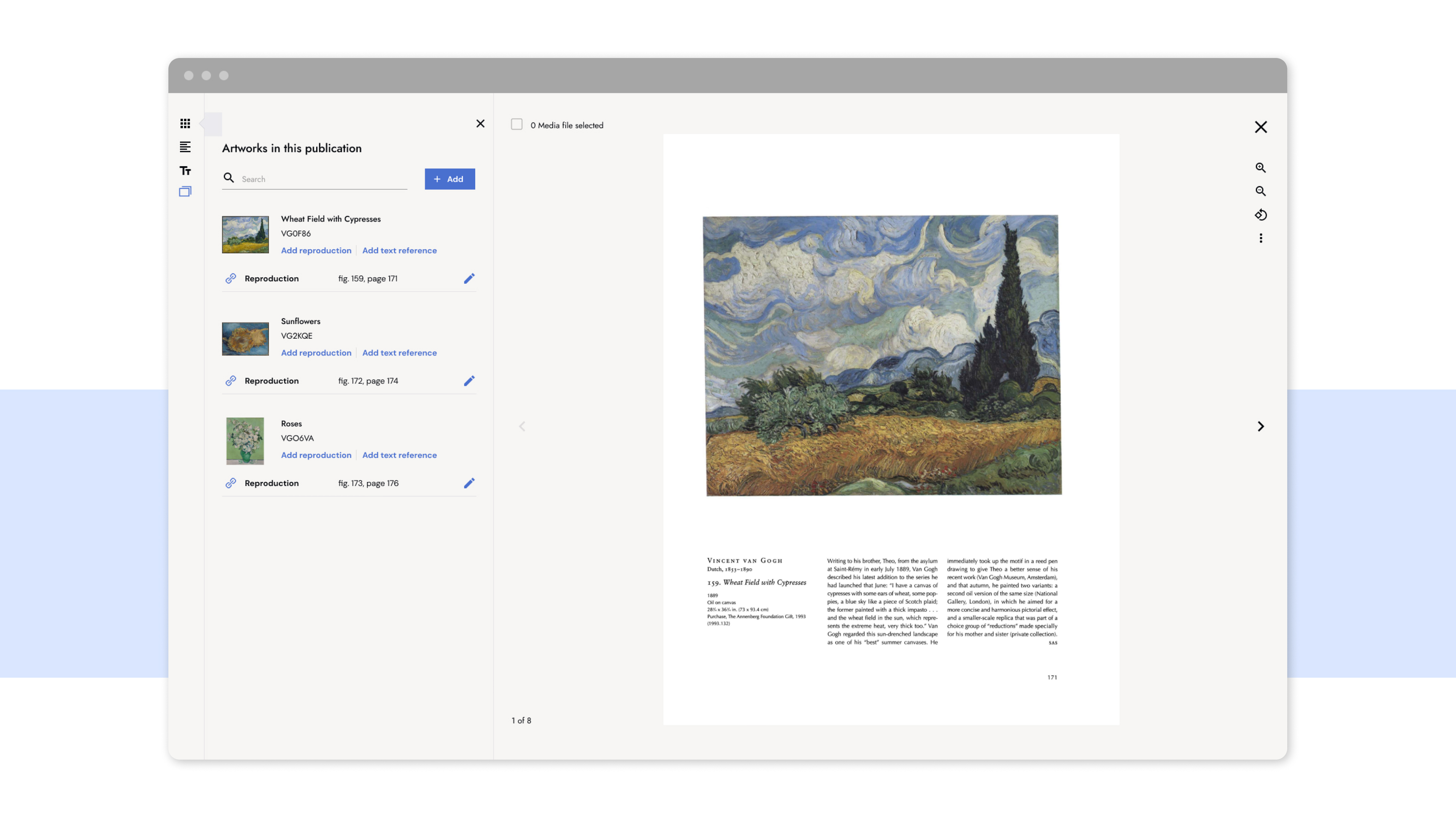 screenshot of Navigating.art