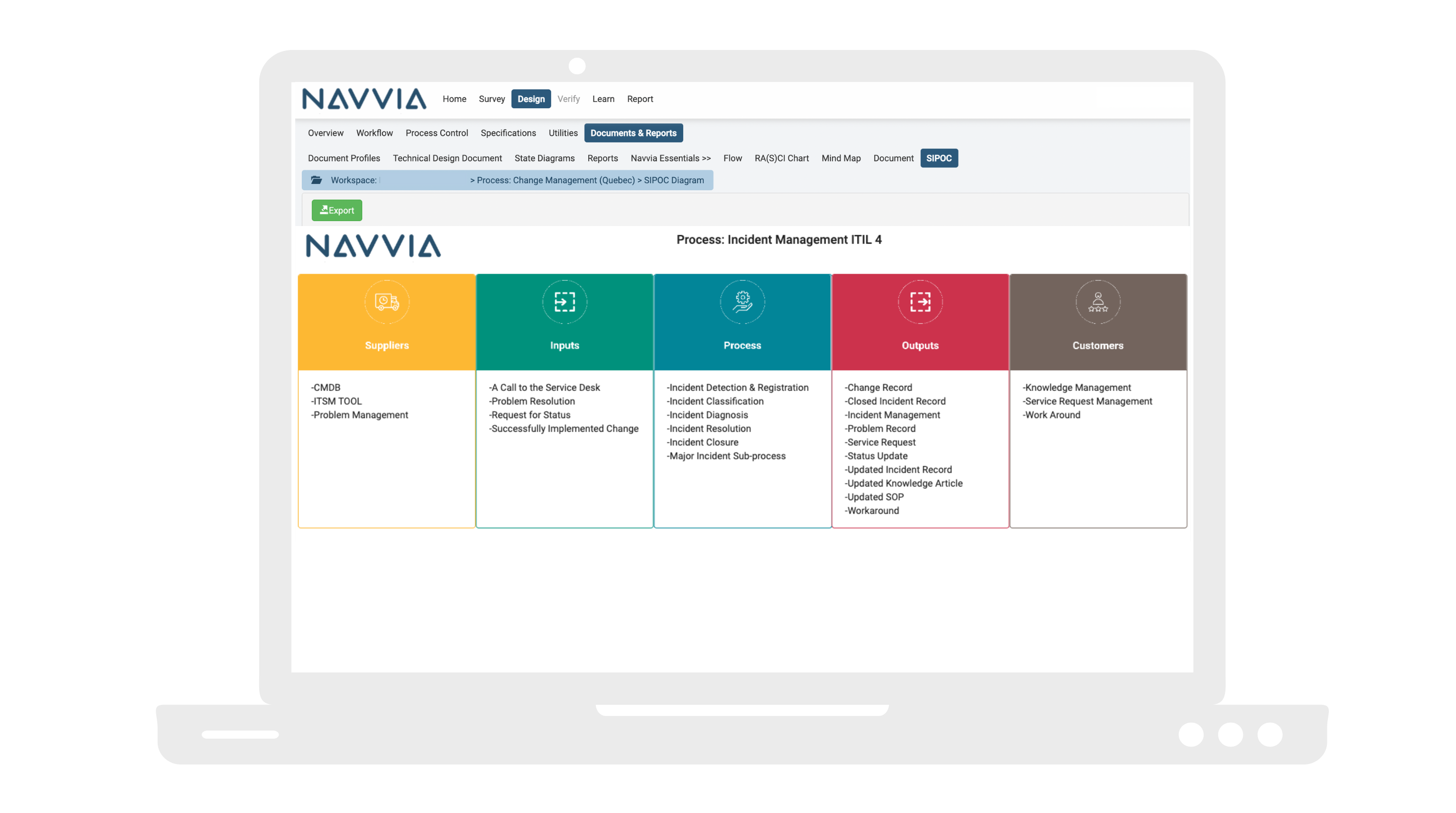 screenshot of Navvia