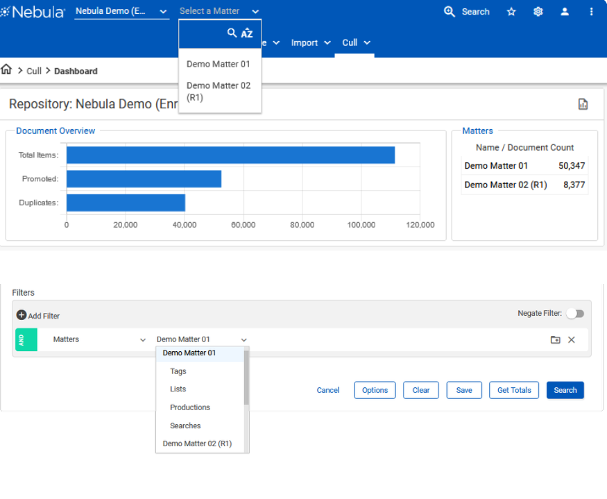 screenshot of Nebula