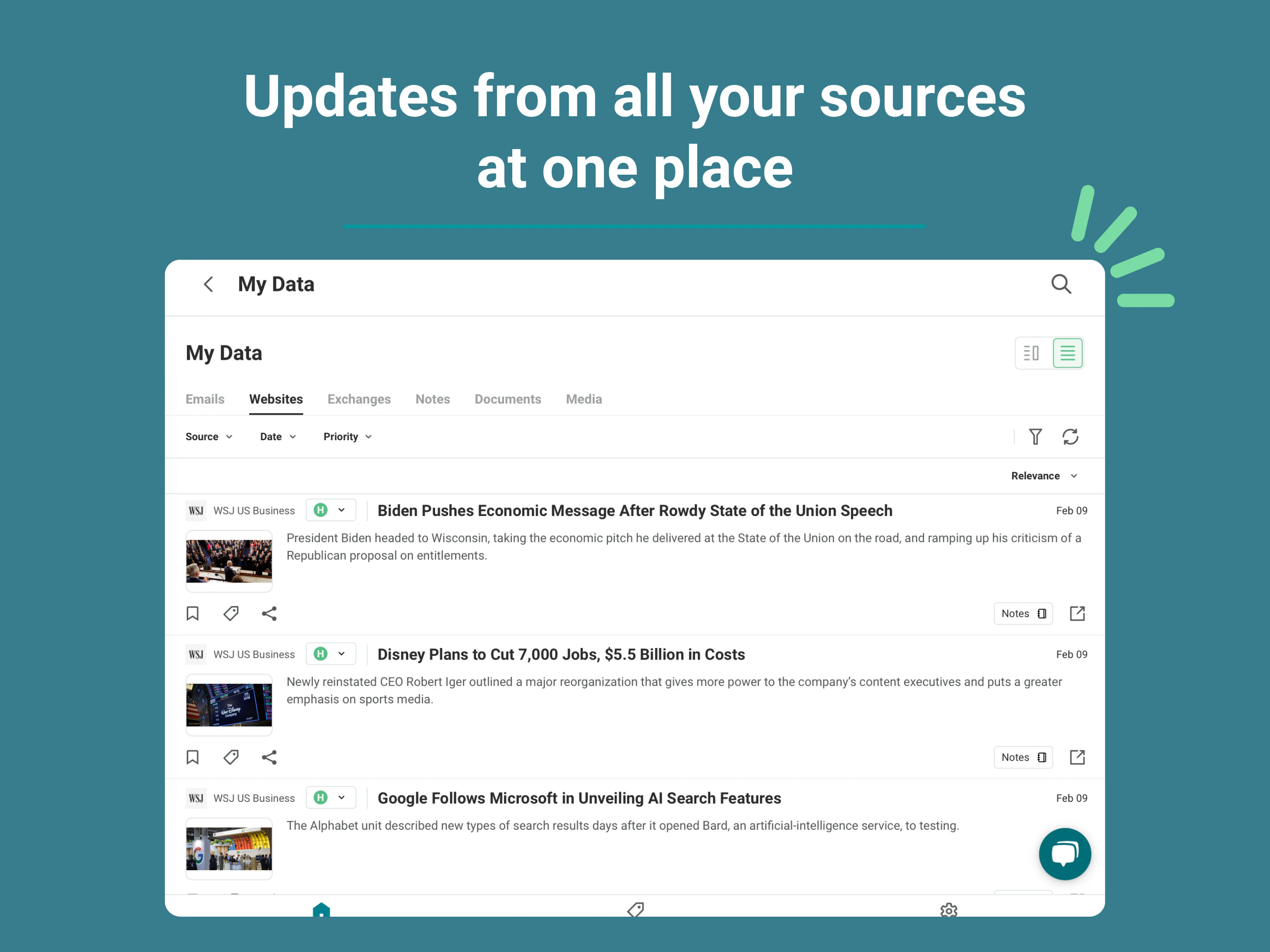 screenshot of Needl.ai
