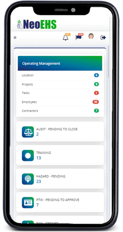 screenshot of NeoEHS