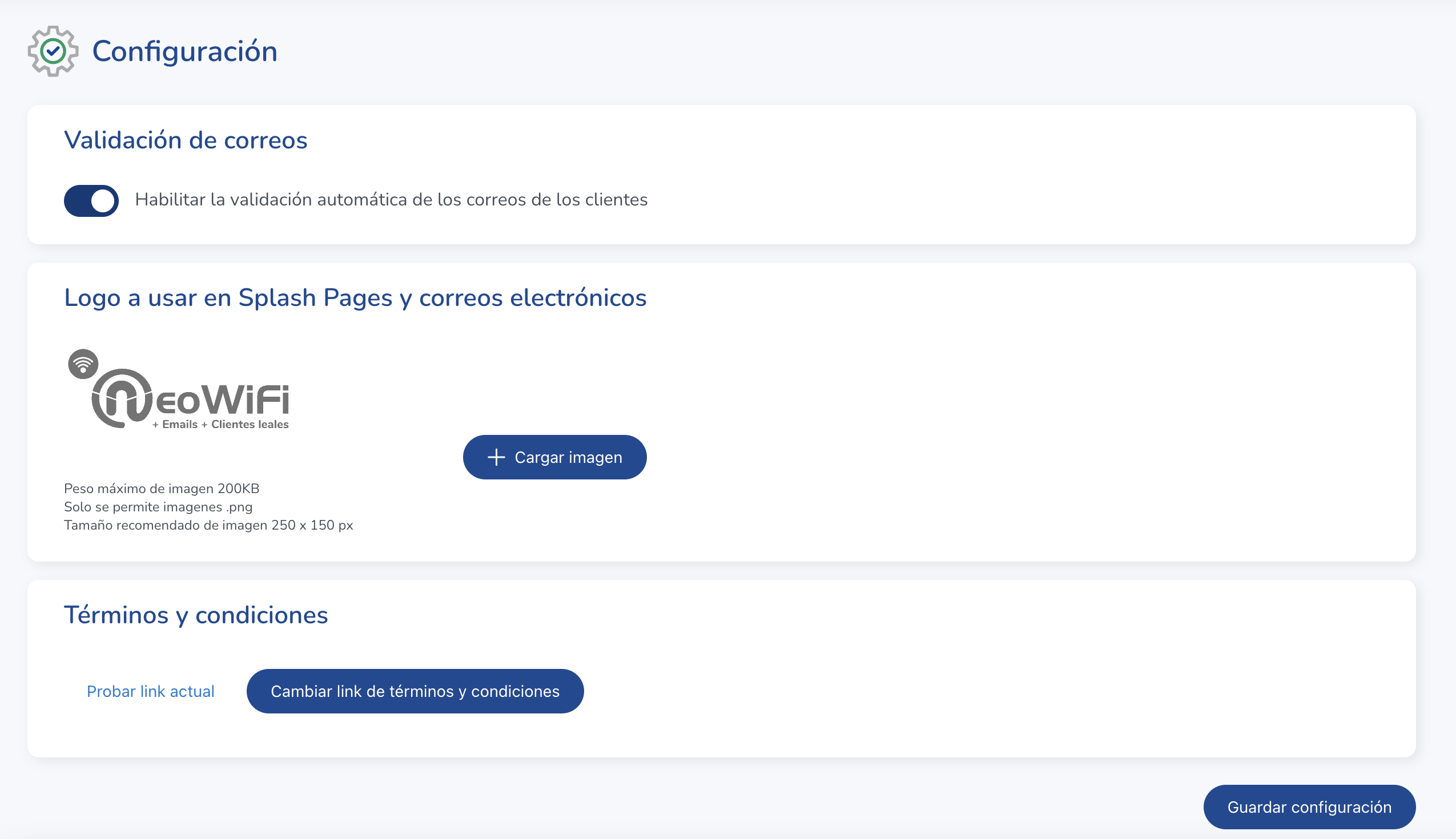 screenshot of NeoWiFi