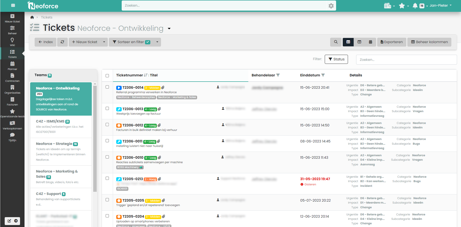 screenshot of Neoforce
