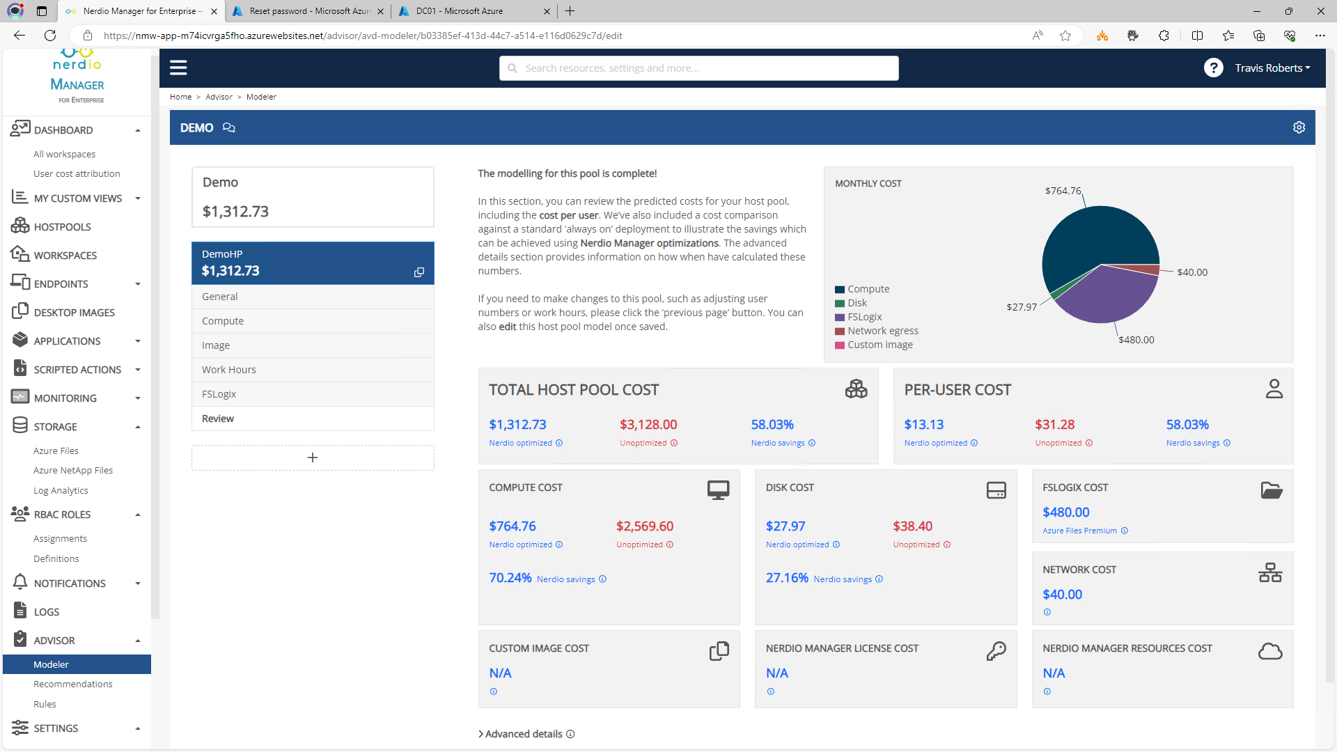 screenshot of Nerdio
