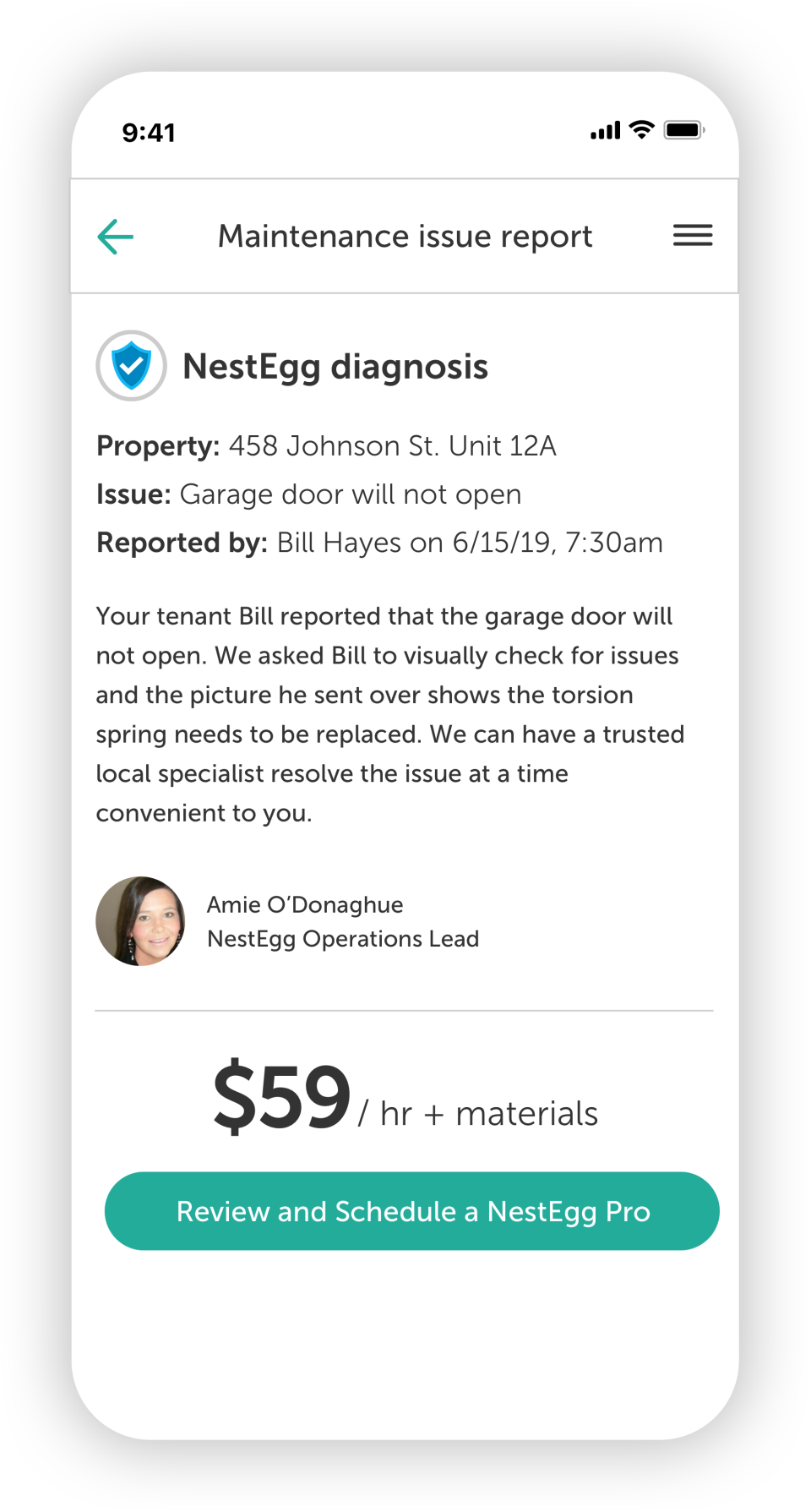 screenshot of NestEgg