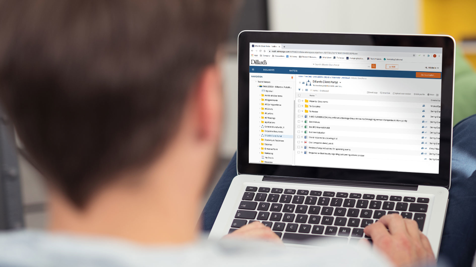 screenshot of NetDocuments