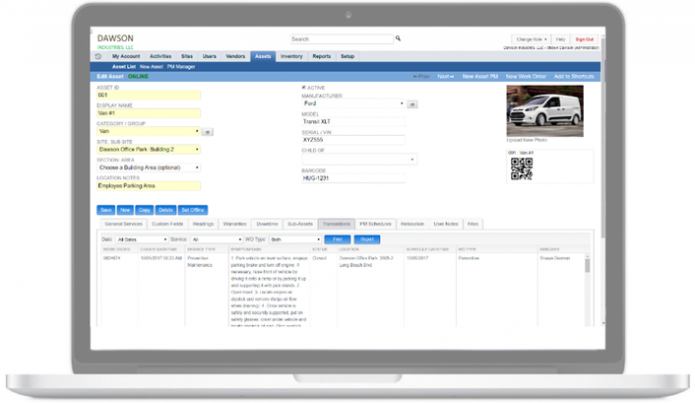 screenshot of NetFacilities