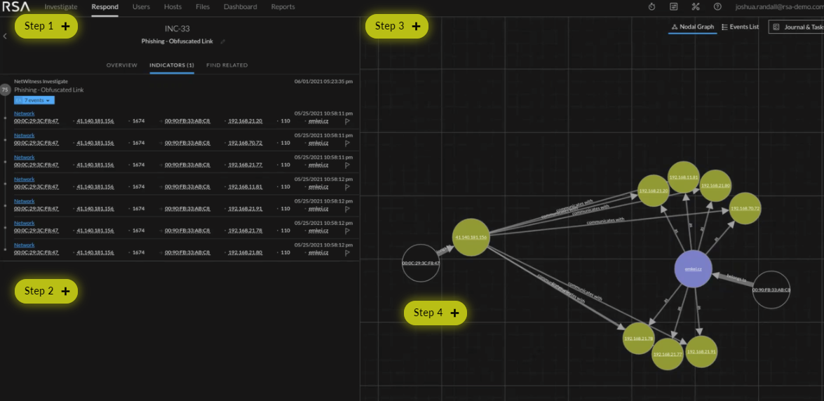 screenshot of NetWitness