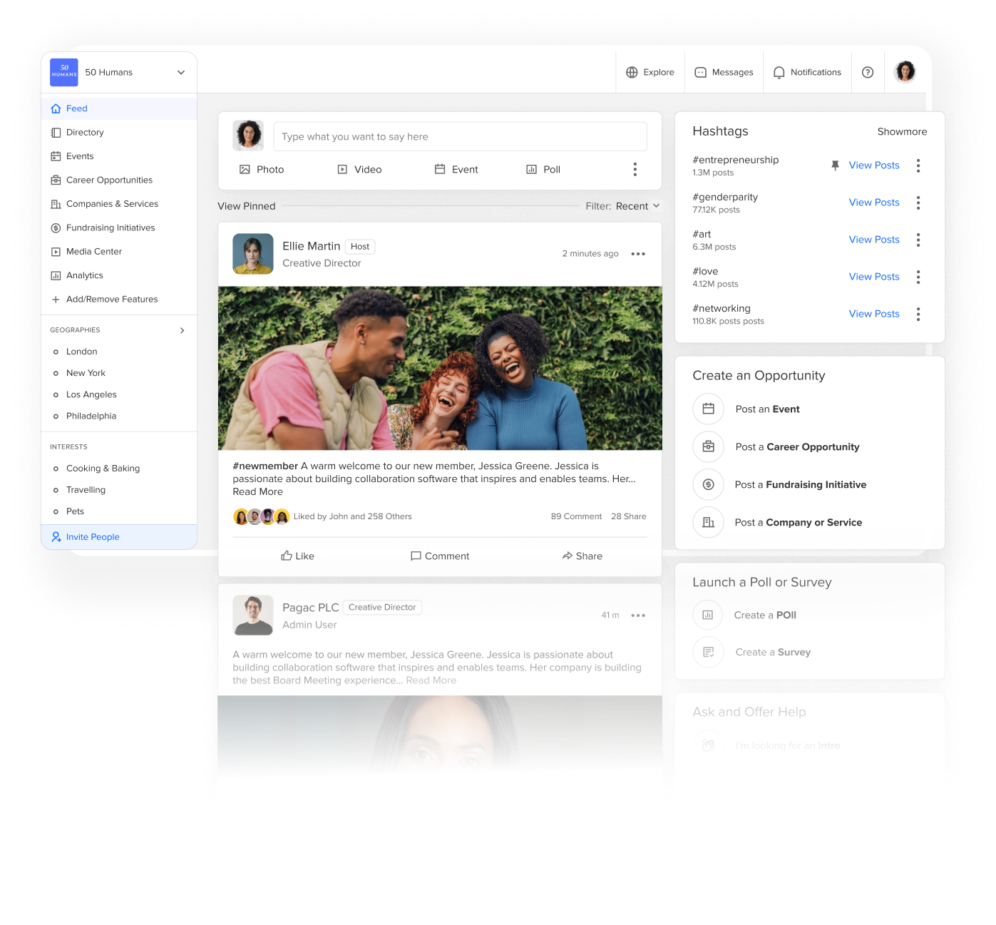 screenshot of Networked