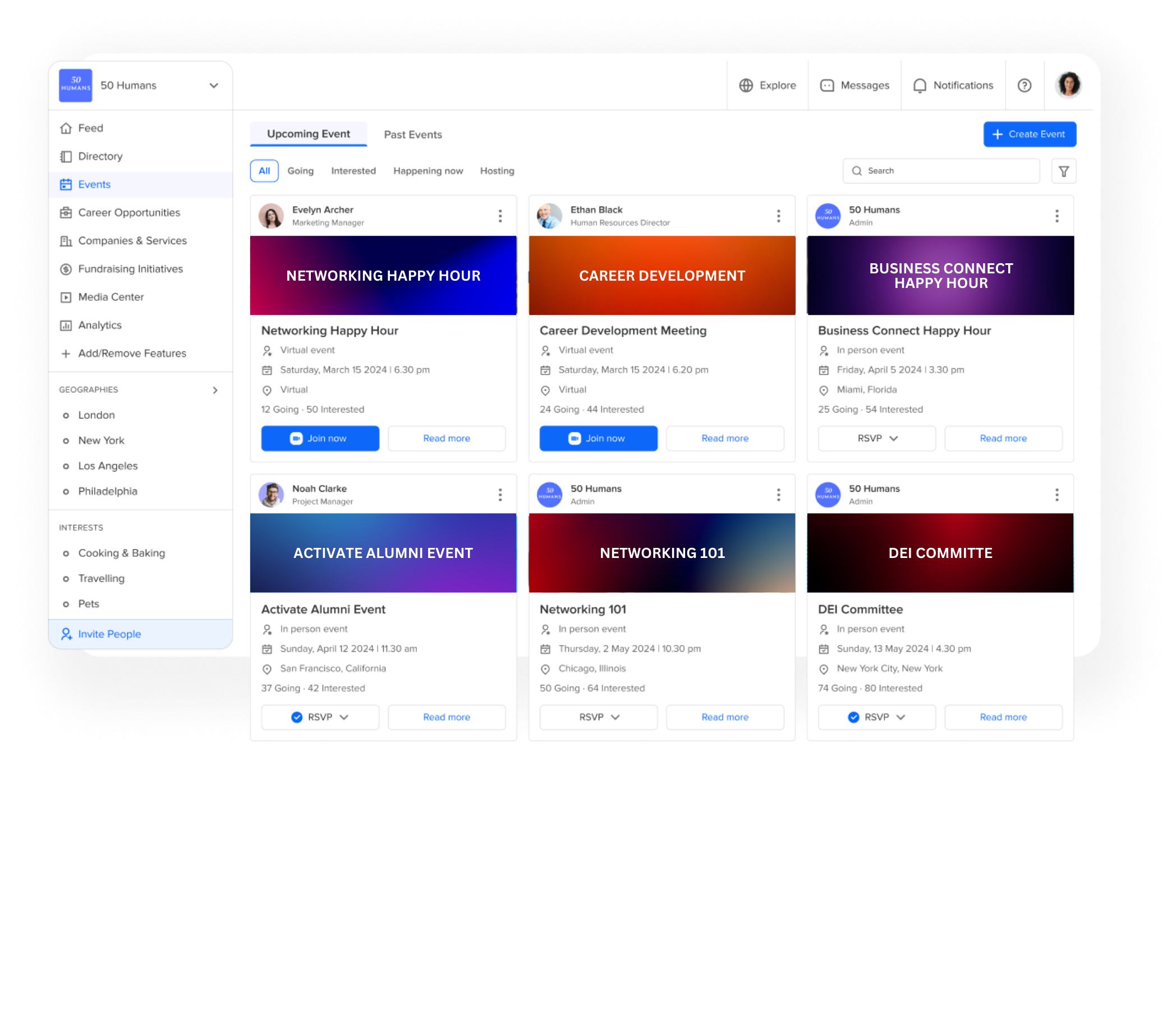 screenshot of Networked