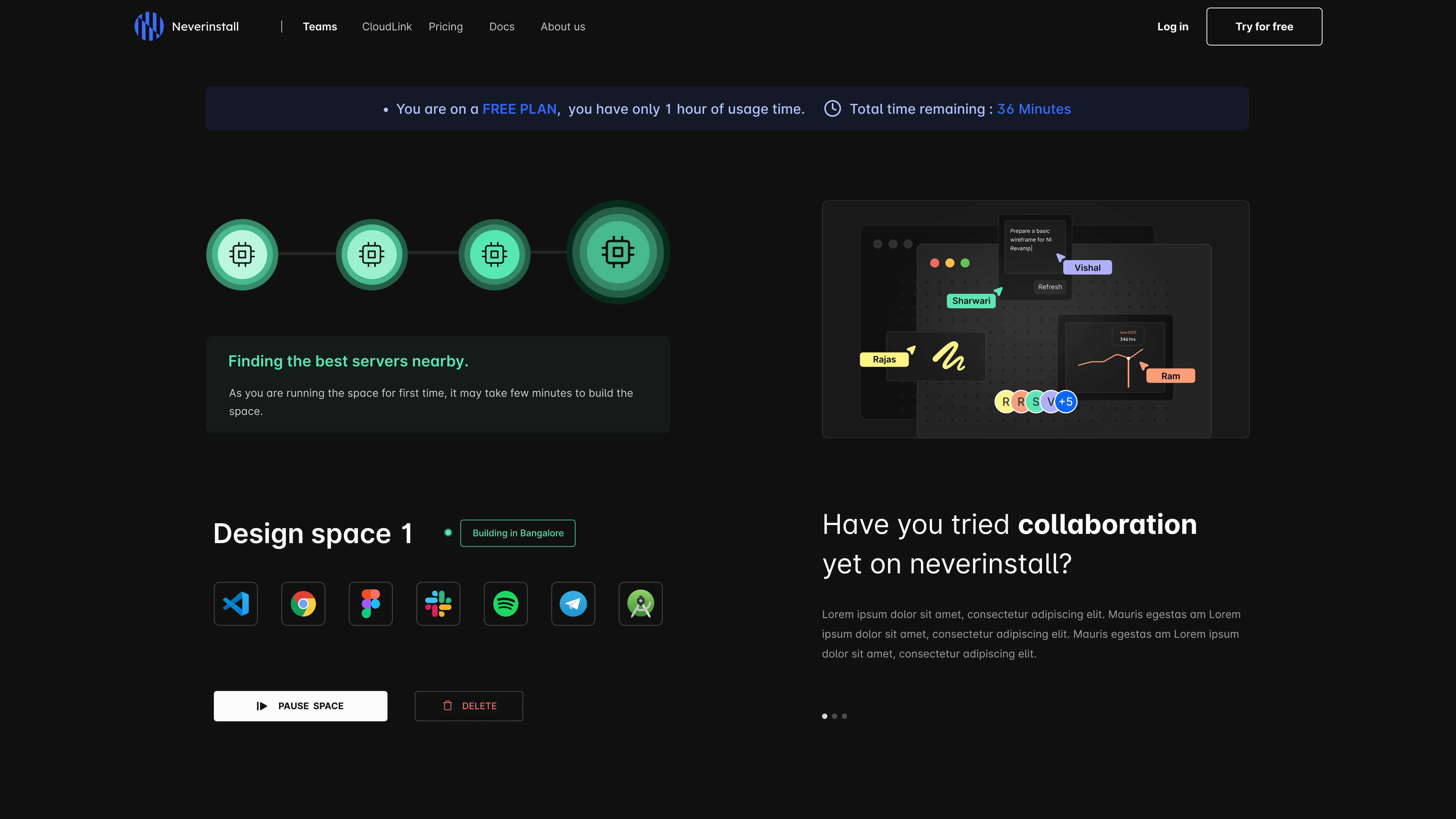 screenshot of Neverinstall