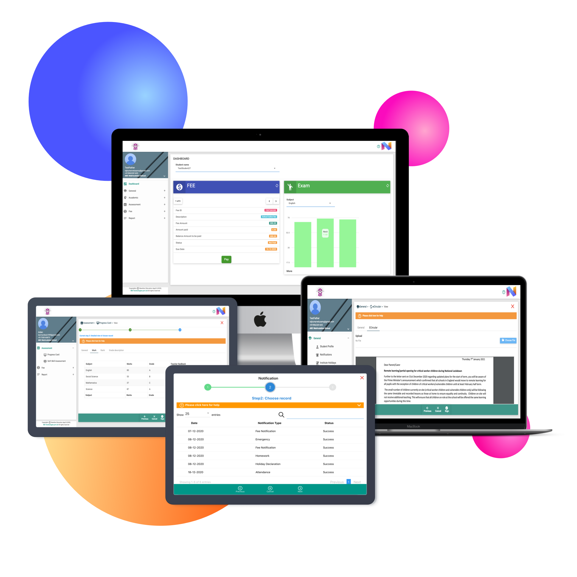 screenshot of NewGenEducationApp