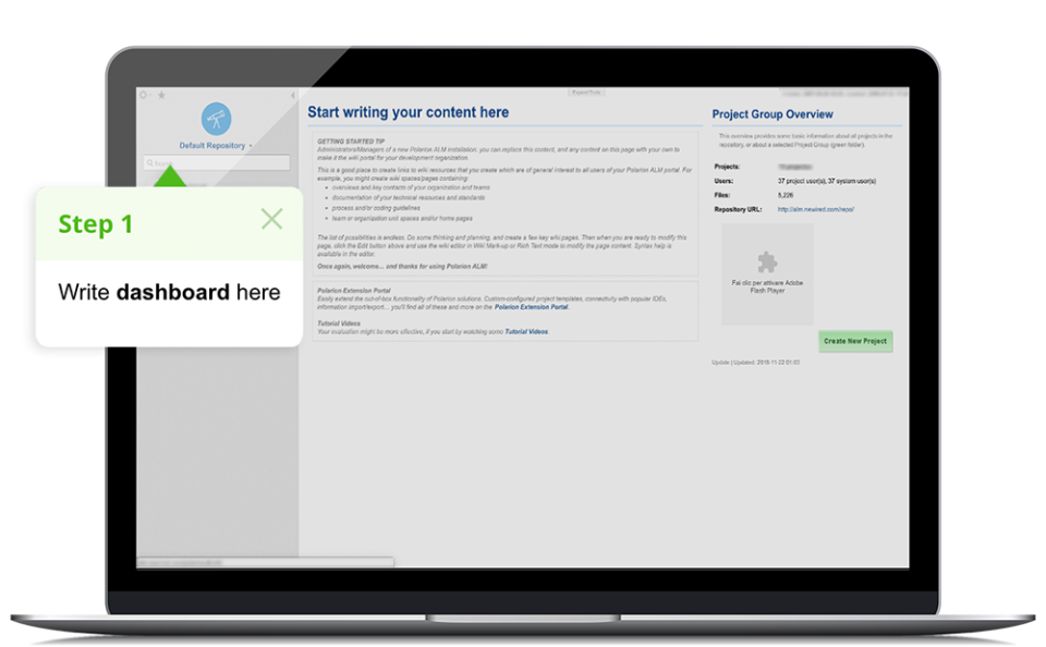 screenshot of Newired