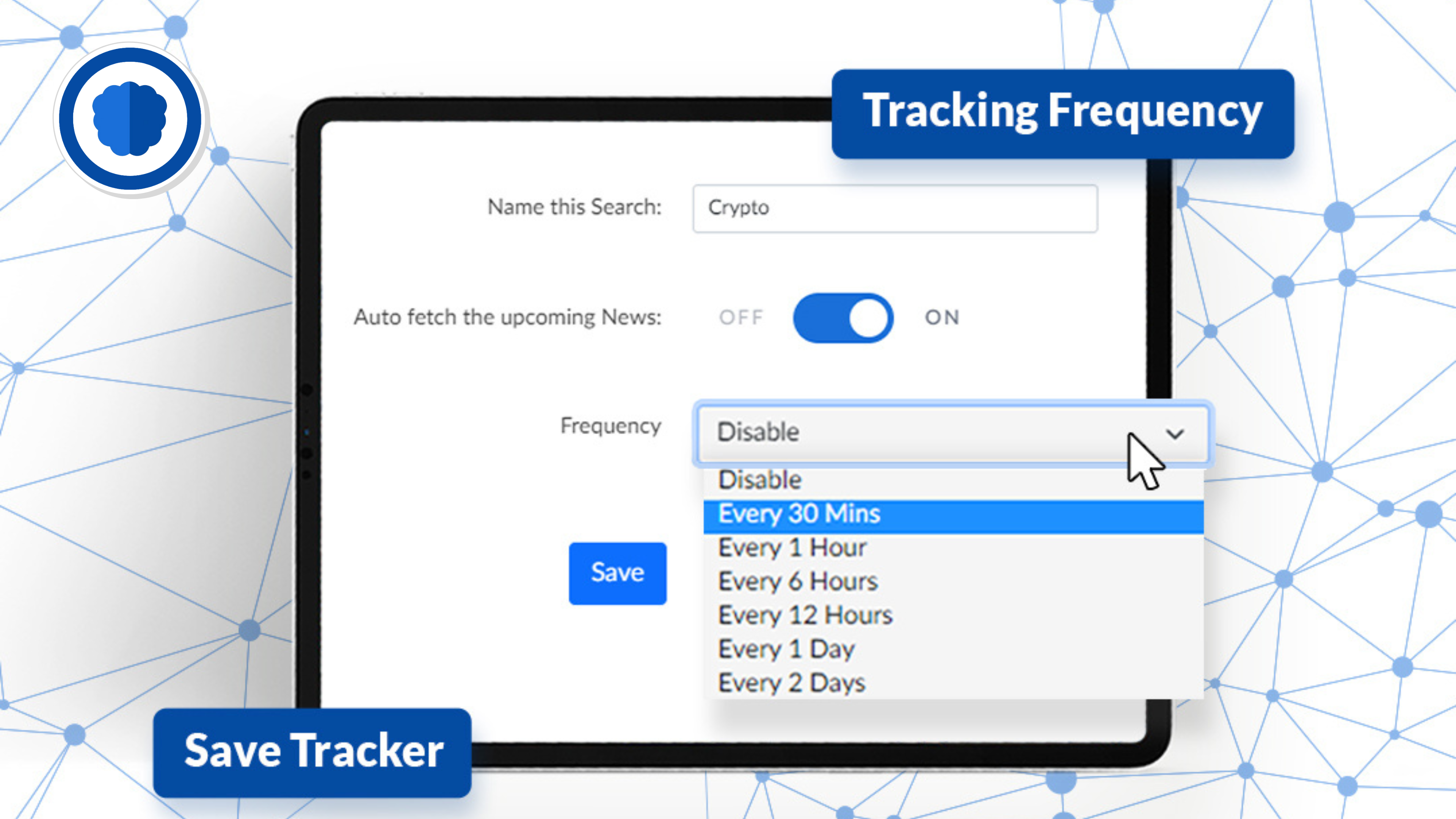 screenshot of NewsData.io