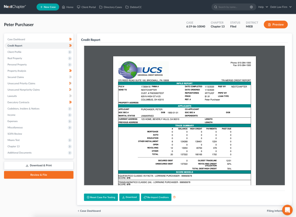 screenshot of NextChapter