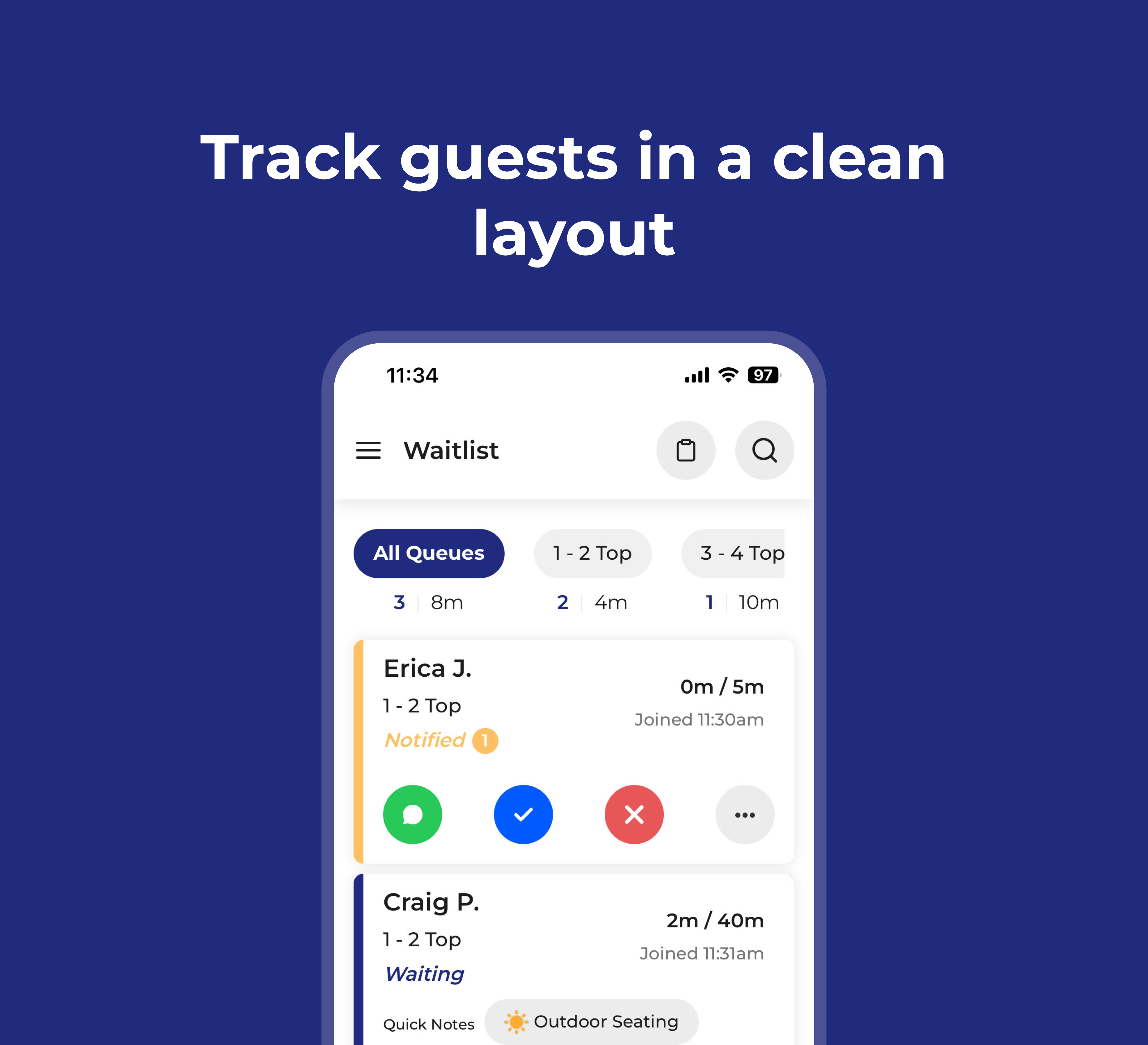 screenshot of NextMe