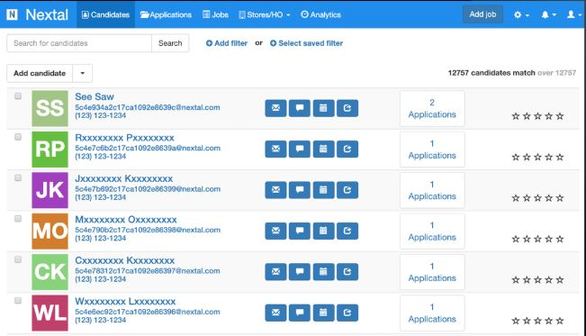 screenshot of Nextal