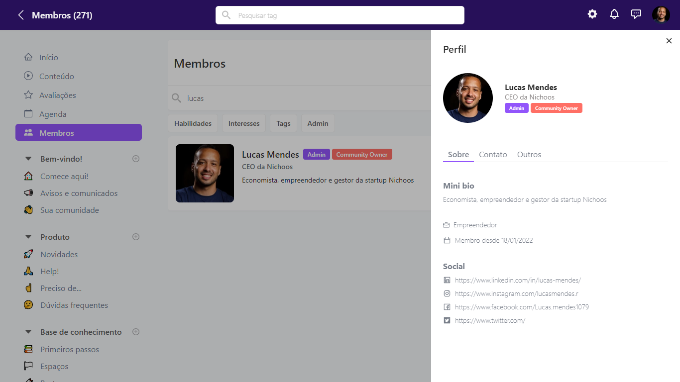 screenshot of Nichoos