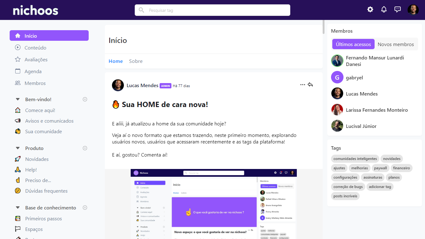 screenshot of Nichoos