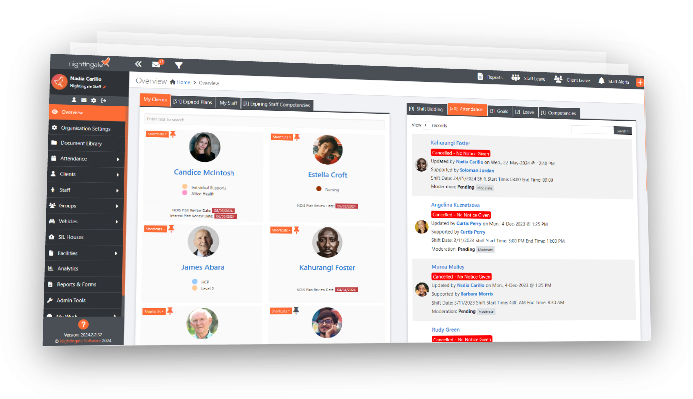 screenshot of Nightingale