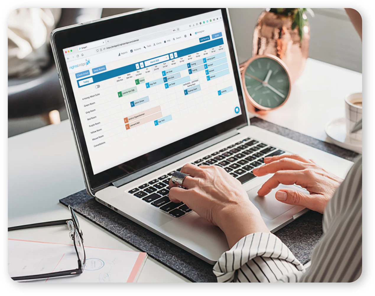 screenshot of NightsBridge