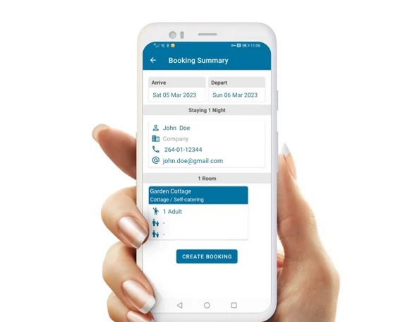 screenshot of NightsBridge