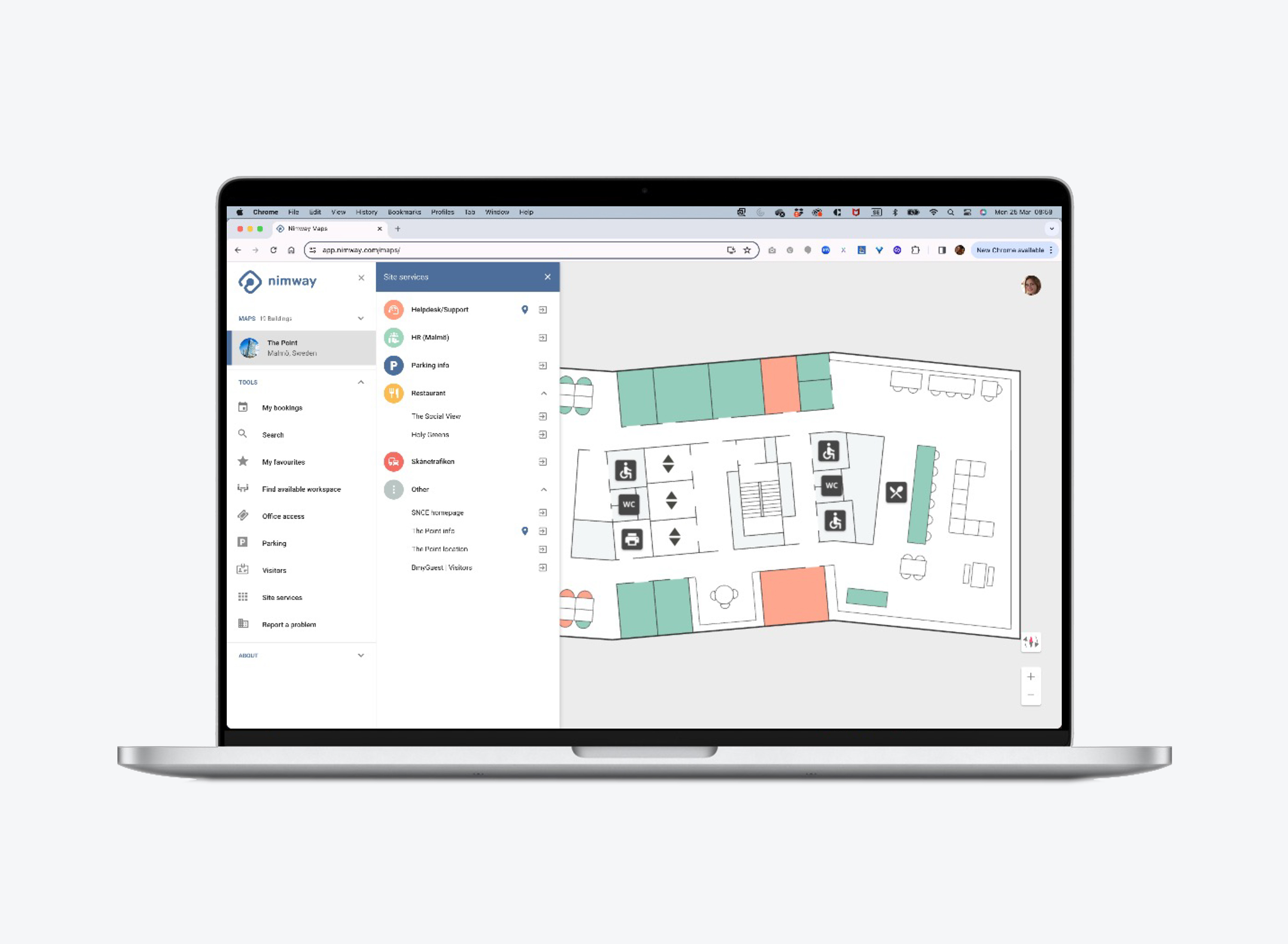 screenshot of Nimway