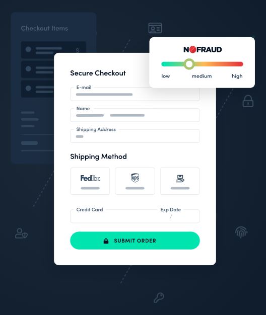 screenshot of NoFraud