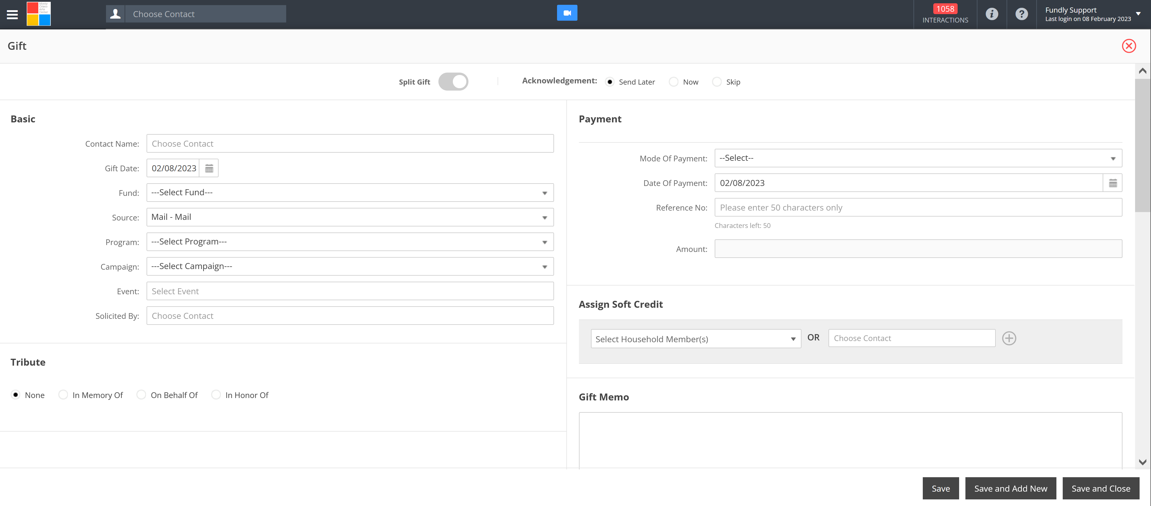 screenshot of NonProfitEasy